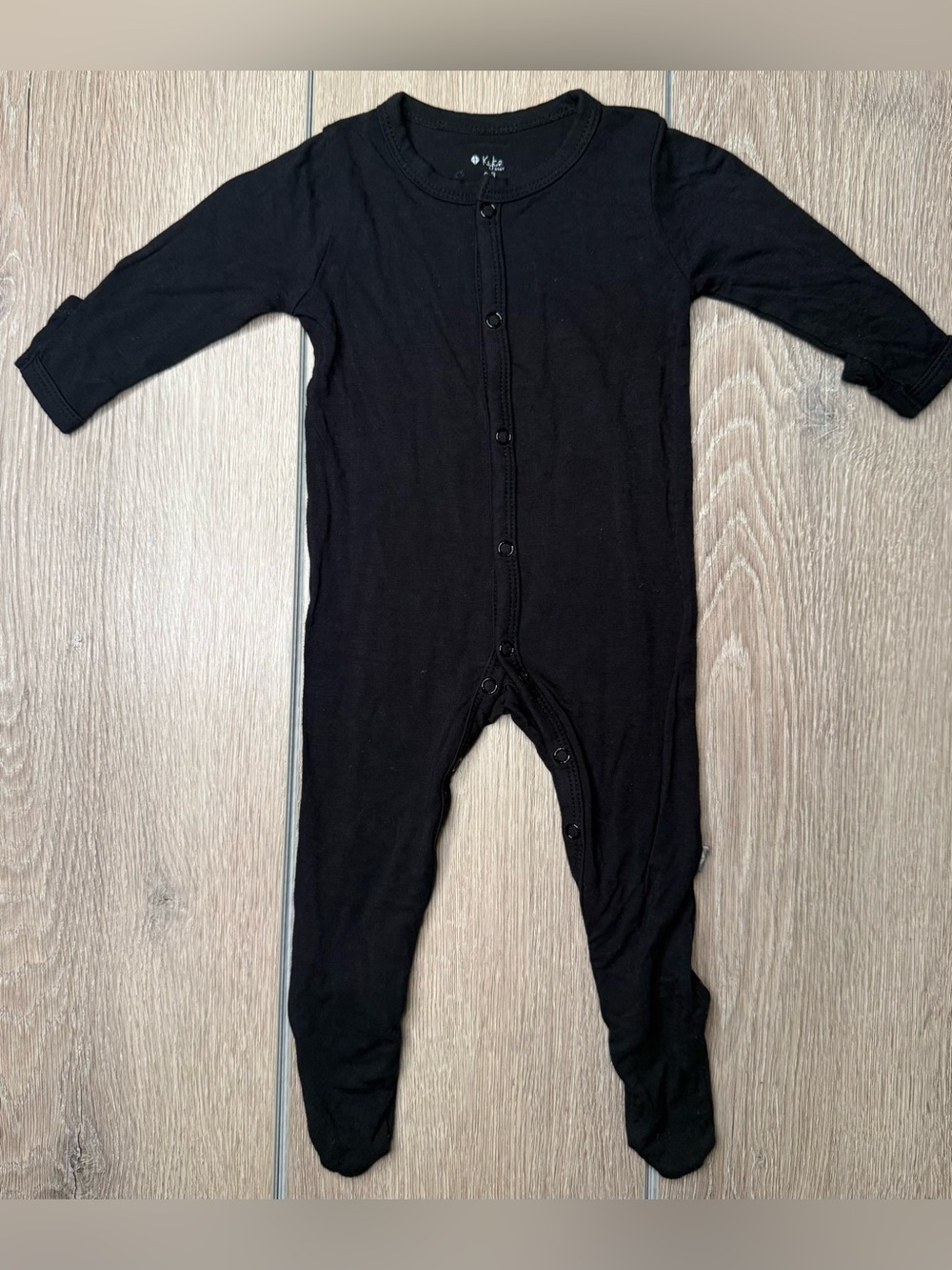 Kyte Baby Midnight Bamboo Footed Sleeper Snap Pajamas 0-3M
